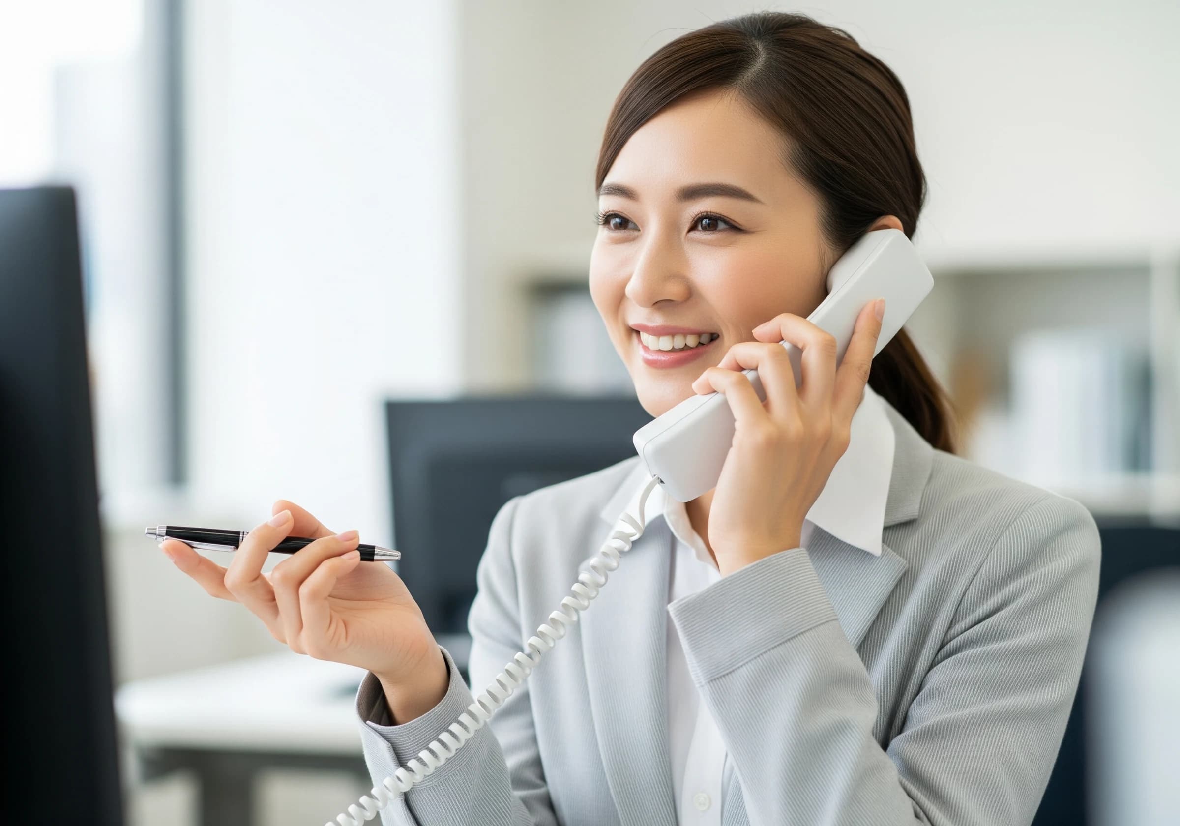 工具を手に現場に向かう職人